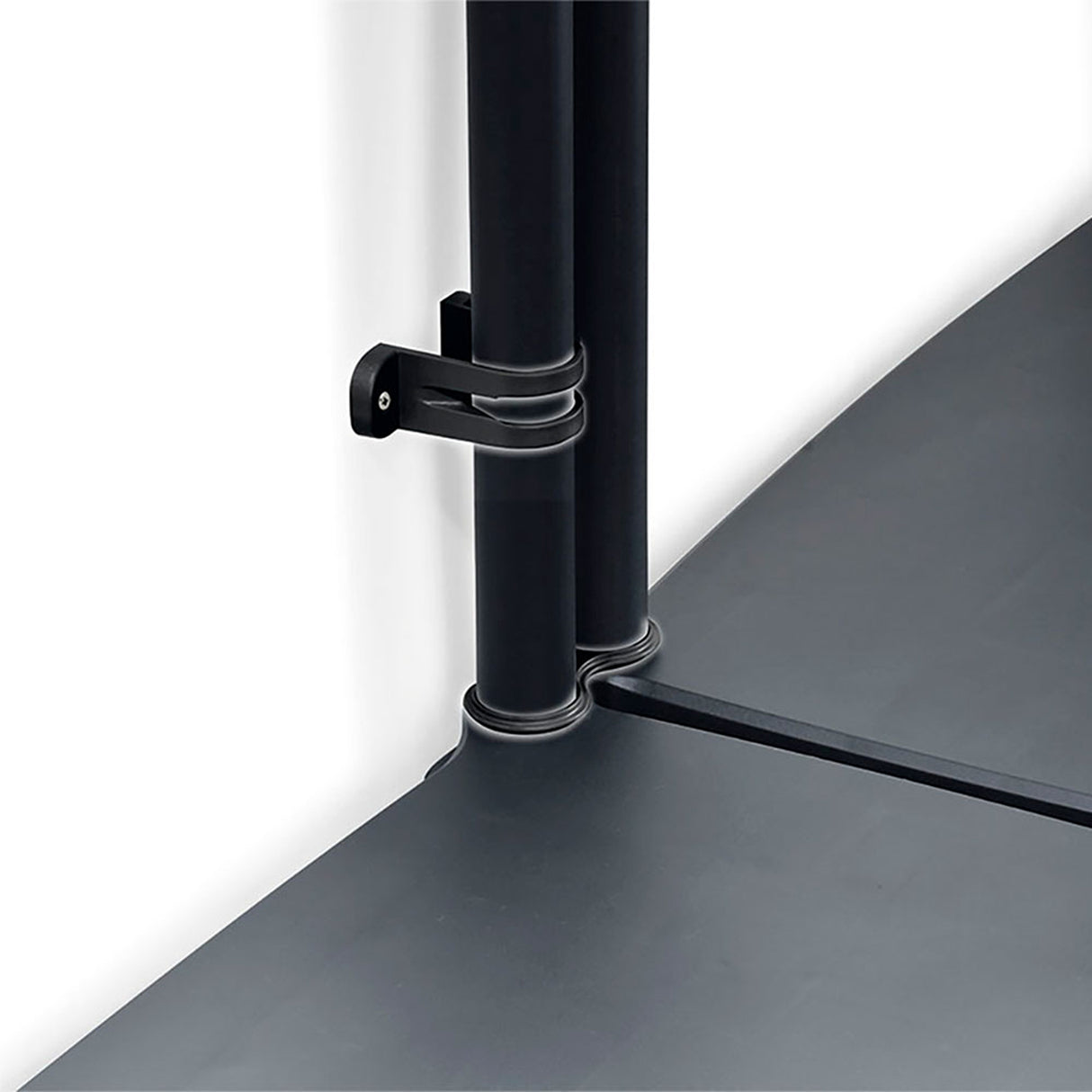 Estante Rimax Solido Negro 71.4x93.4cm de Tres Niveles