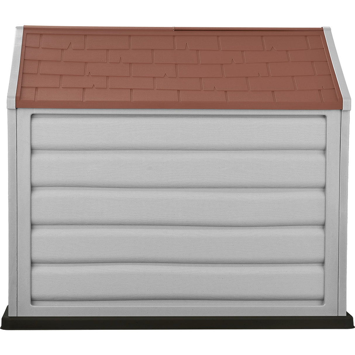 Casa para Perro Rimax Gris y Terracota 61x58.5cm para Perros Pequeños