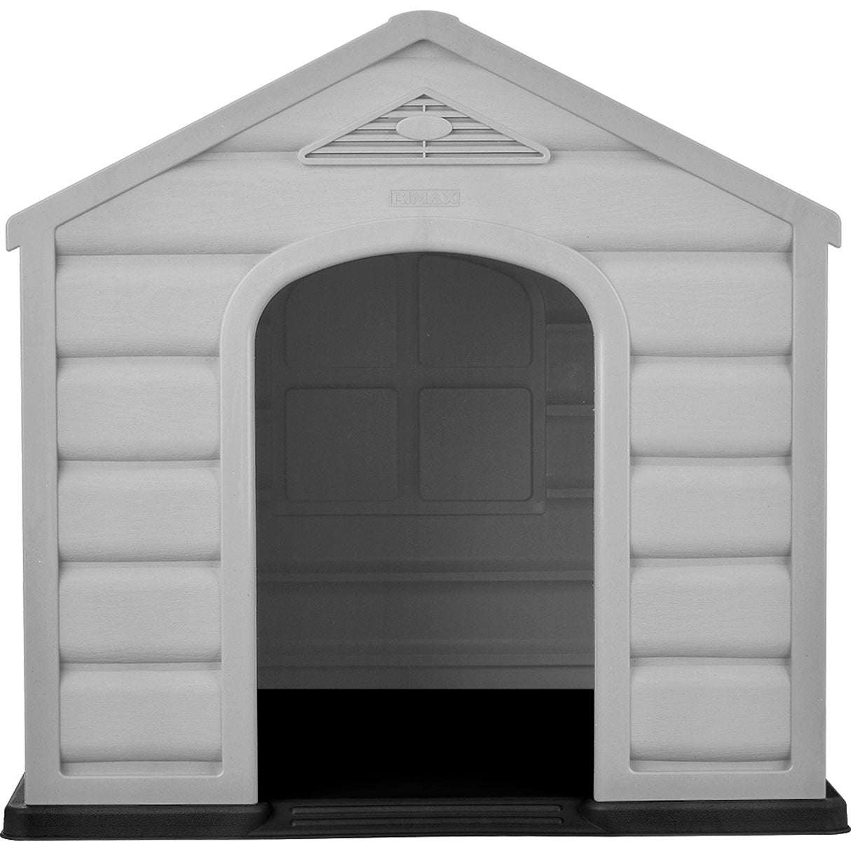 Casa para Perro Rimax Gris y Verde 61x58.5cm para Perros Pequeños