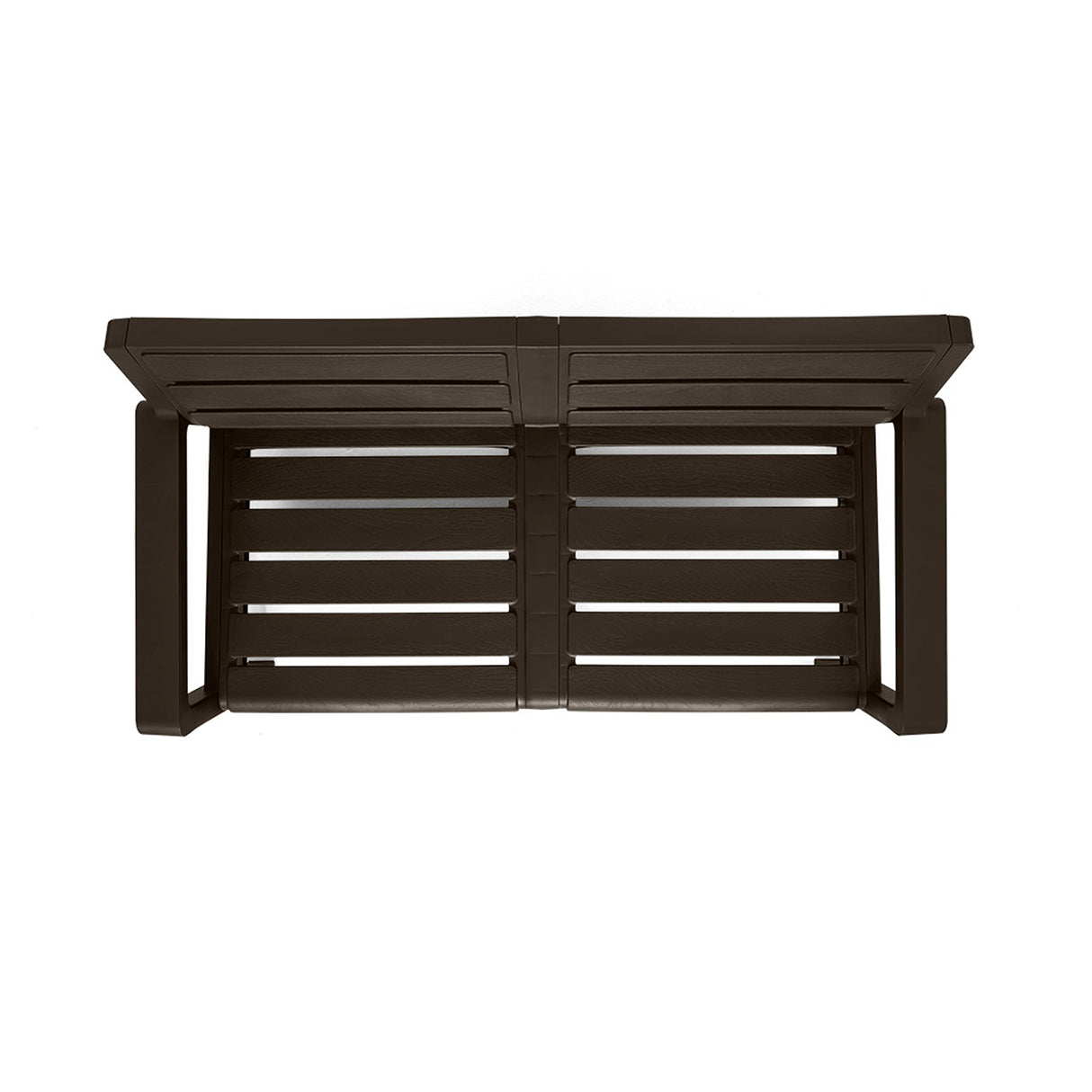 Sofá Rimax Barú Wengue 131.4x74.6cm de Dos Puestos con Apoya Brazos