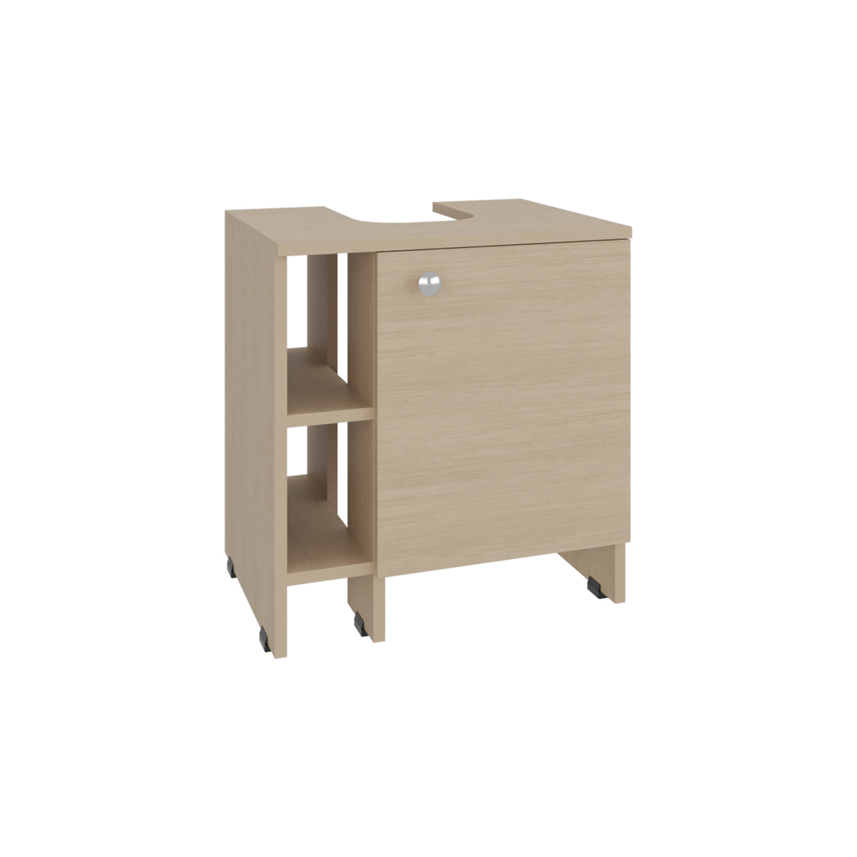 Mueble para Lavamanos Basico Cartagena 47x50.5cm Individual sin Lavamanos con Una Puerta