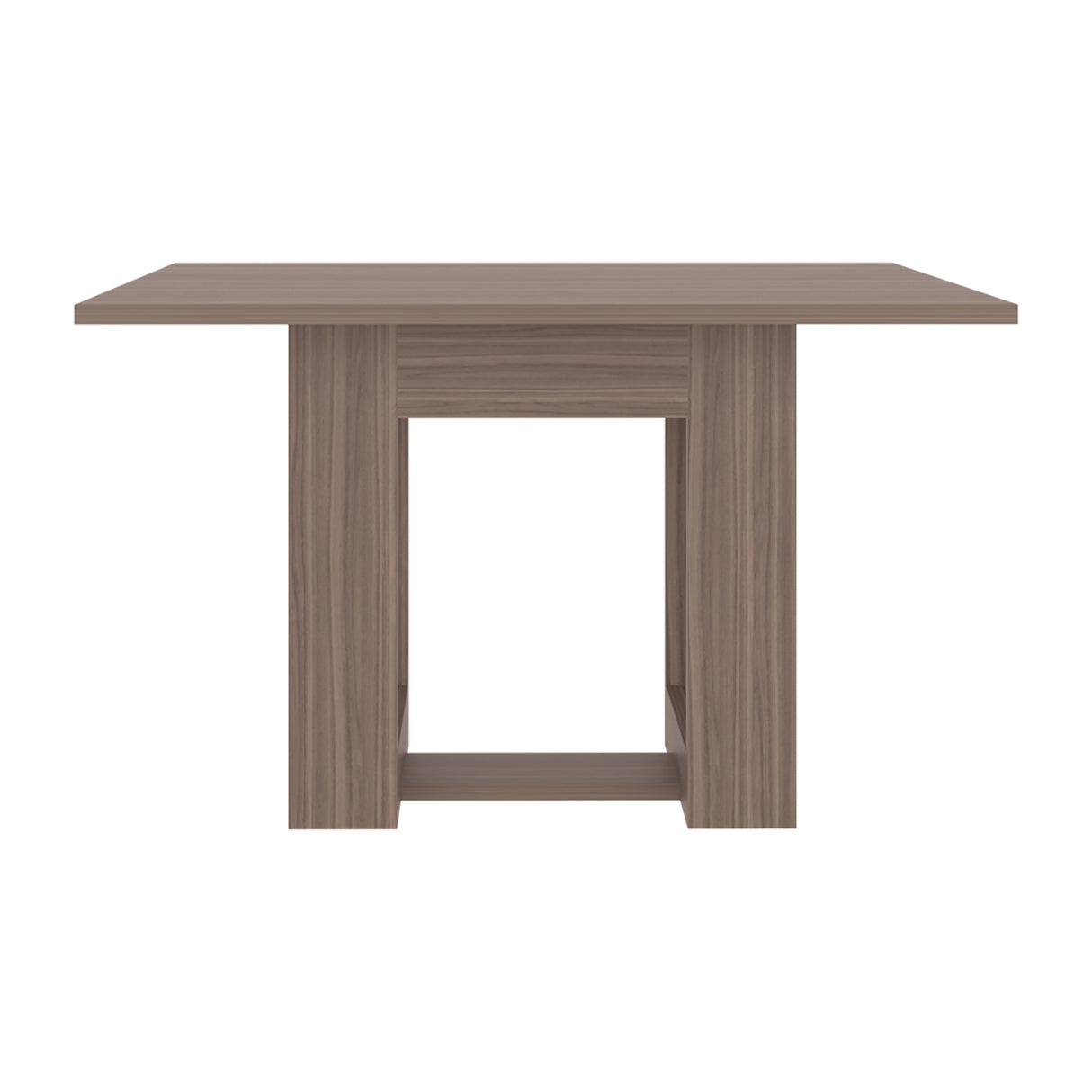 Comedor Volterra Avellana 120x74.05cm Rectangular de Cuatro Puestos y sin Sillas