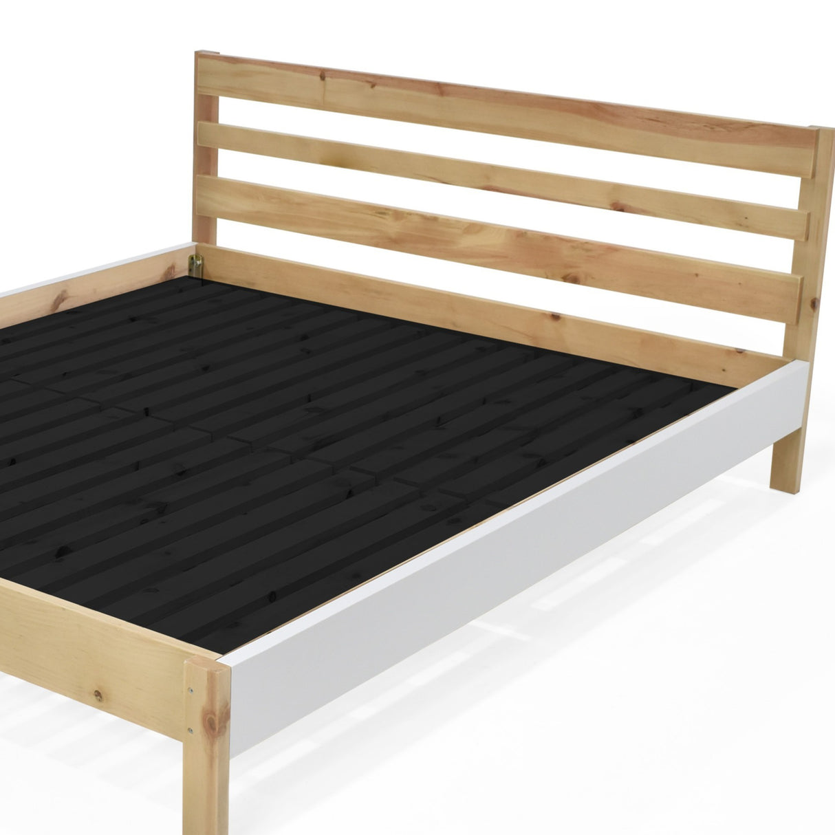 Cama Cincinnati Matiz Natural 146x77.5cm para Colchón Doble 140 X 190 Cm con Cabecero