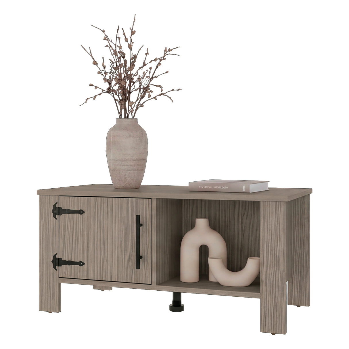 Mesa de Centro Freedom Positano 80x39cm Rectangular con Patas