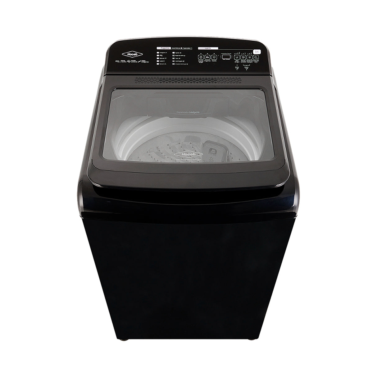 Lavadora Haceb Ivy Coal 62x107cm para 14 Kilogramos con 10 Funciones Preconfiguradas