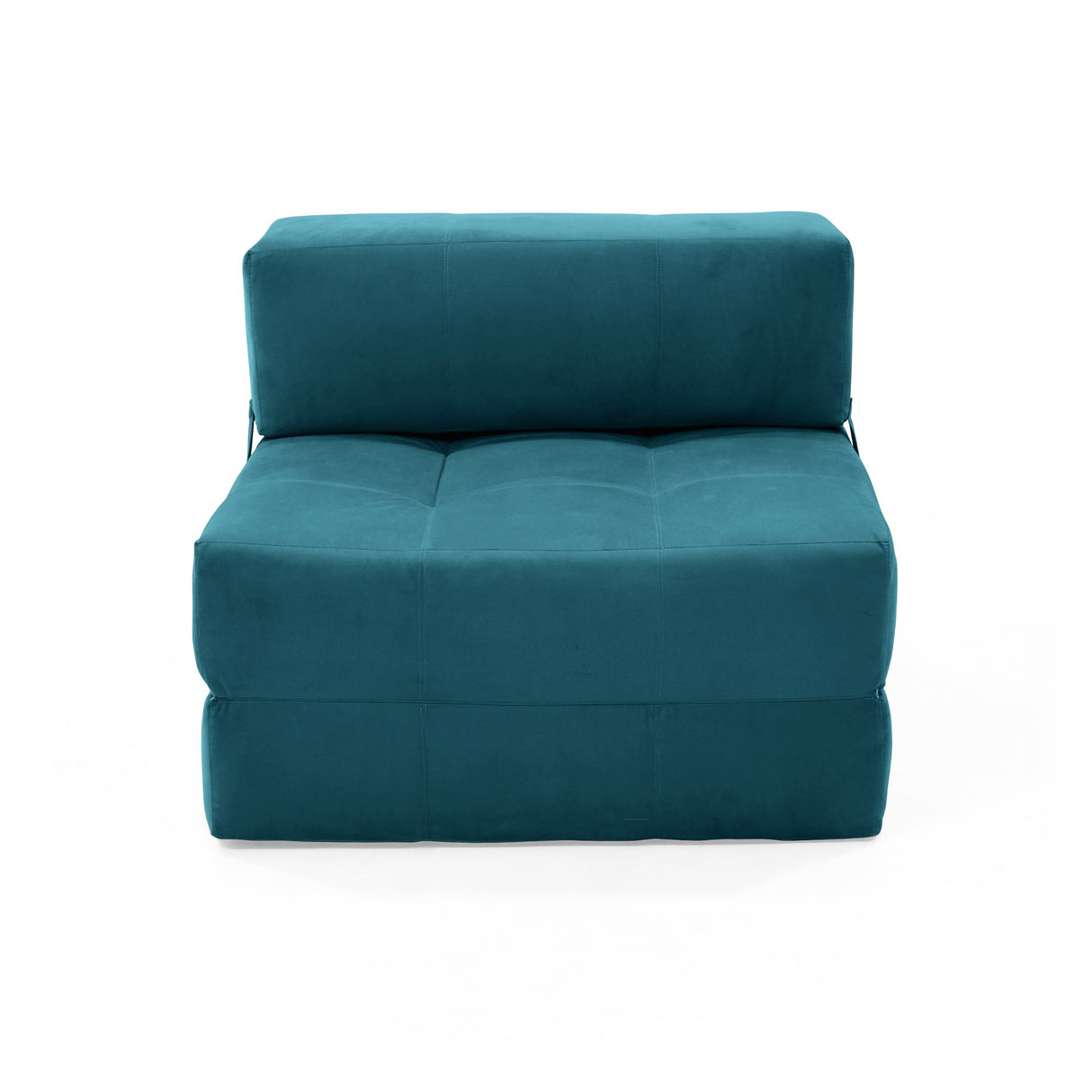 Sofá Cama Bosnia Petróleo Denver 102x78cm de Un Puesto sin Apoya Brazos