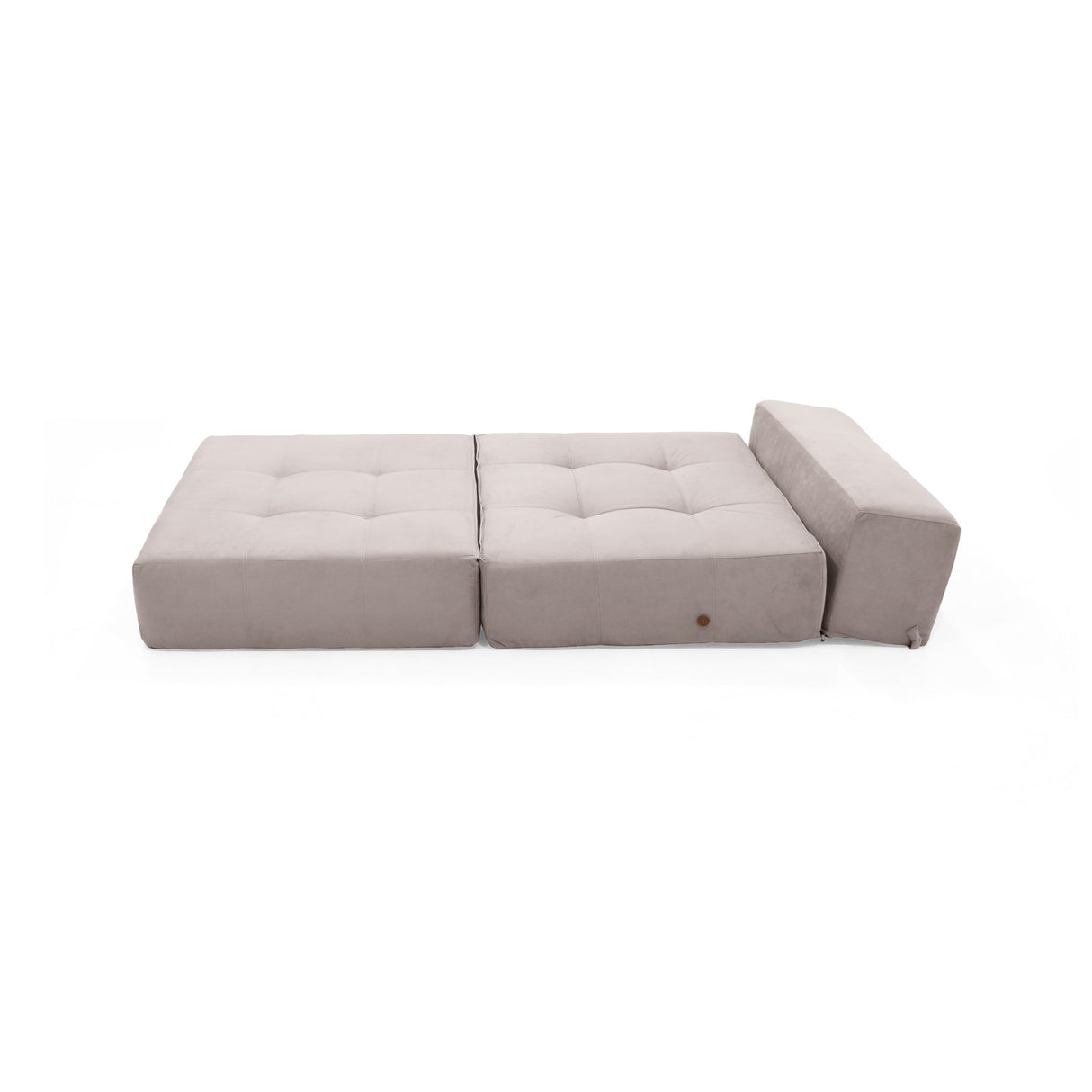 Sofá Cama Bosnia Taupe Denver 102x78cm de Un Puesto sin Apoya Brazos