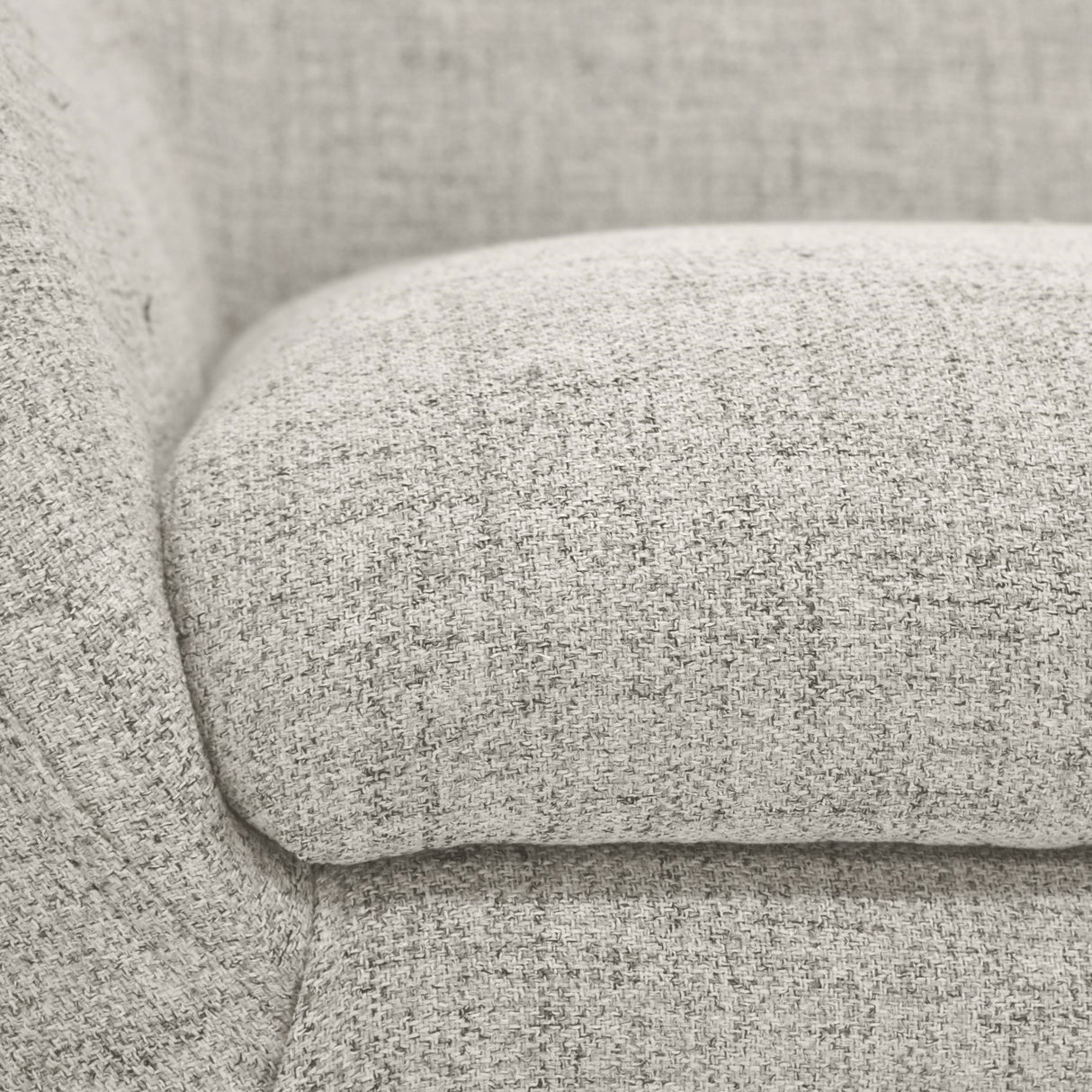 Sofá Cannes Taupe Dicosta y Matiz Natural 136x85cm de Dos Puestos sin Apoya Brazos