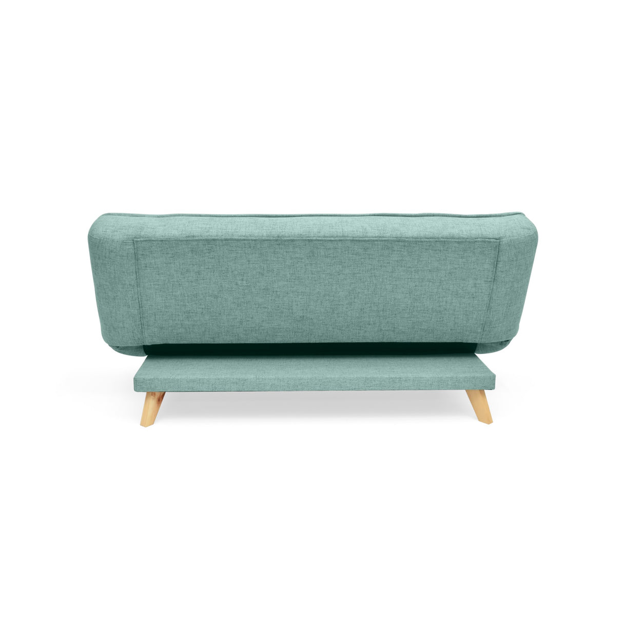 Sofá Cama Gales Aqua Dicosta y Matiz Natural 180x84cm de Tres Puestos Reclinable sin Apoya Brazos