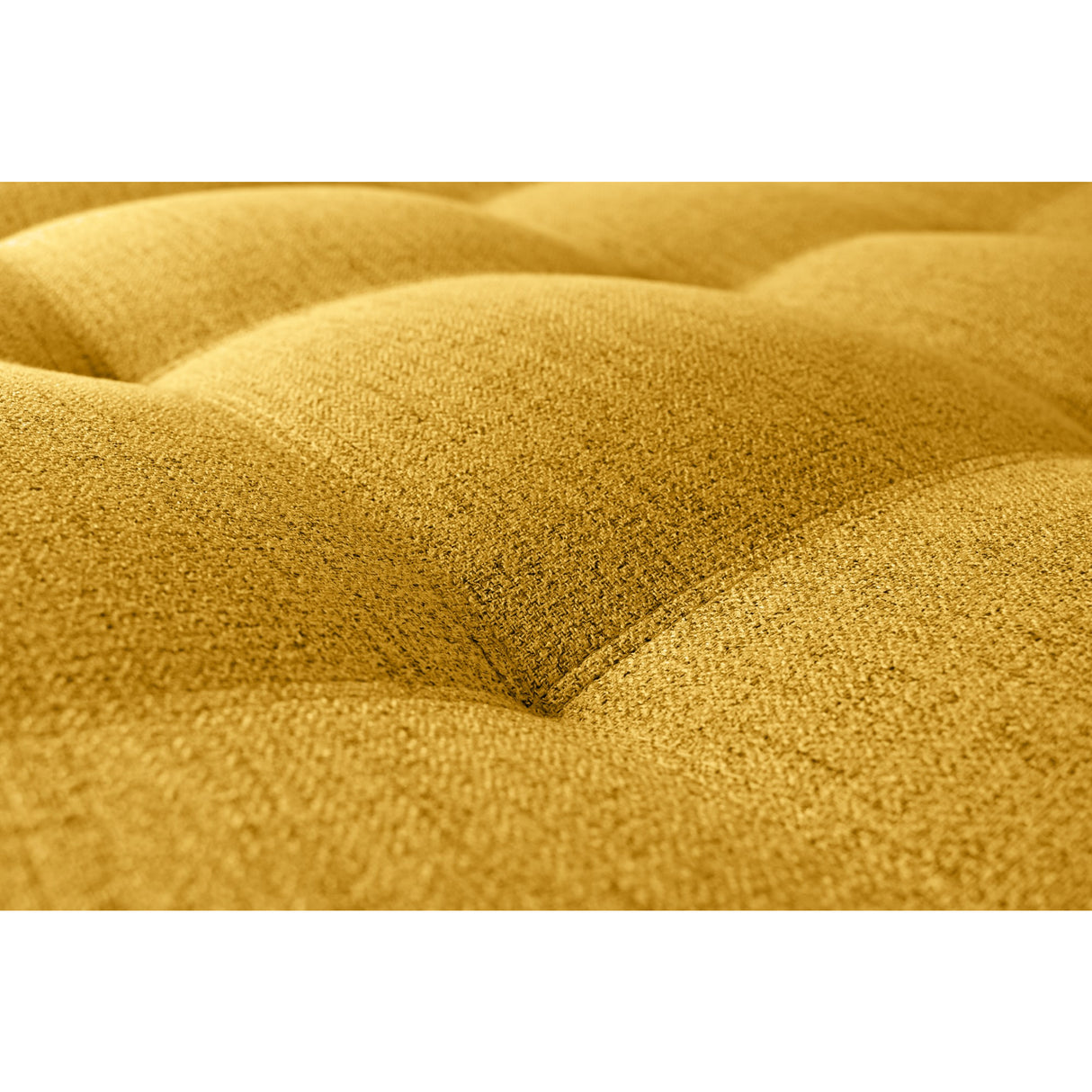 Sofá Cama Gales Mostaza Dicosta y Matiz Natural 180x84cm de Tres Puestos Reclinable sin Apoya Brazos