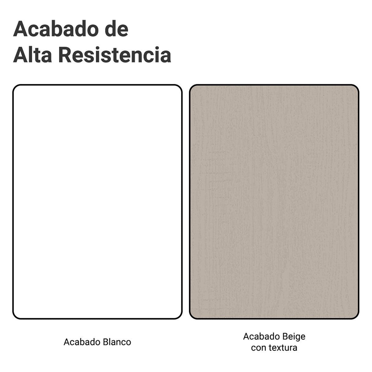 Cocina Integral Agata Blanco Crema 270x225cm para Mesón Lado Izquierdo sin Mesón y sin Estufa