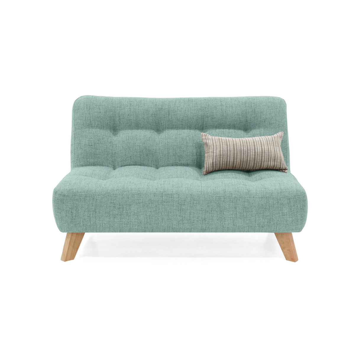 Sofá Navara Aqua Dicosta y Matiz Natural 121x82cm de Dos Puestos sin Apoya Brazos
