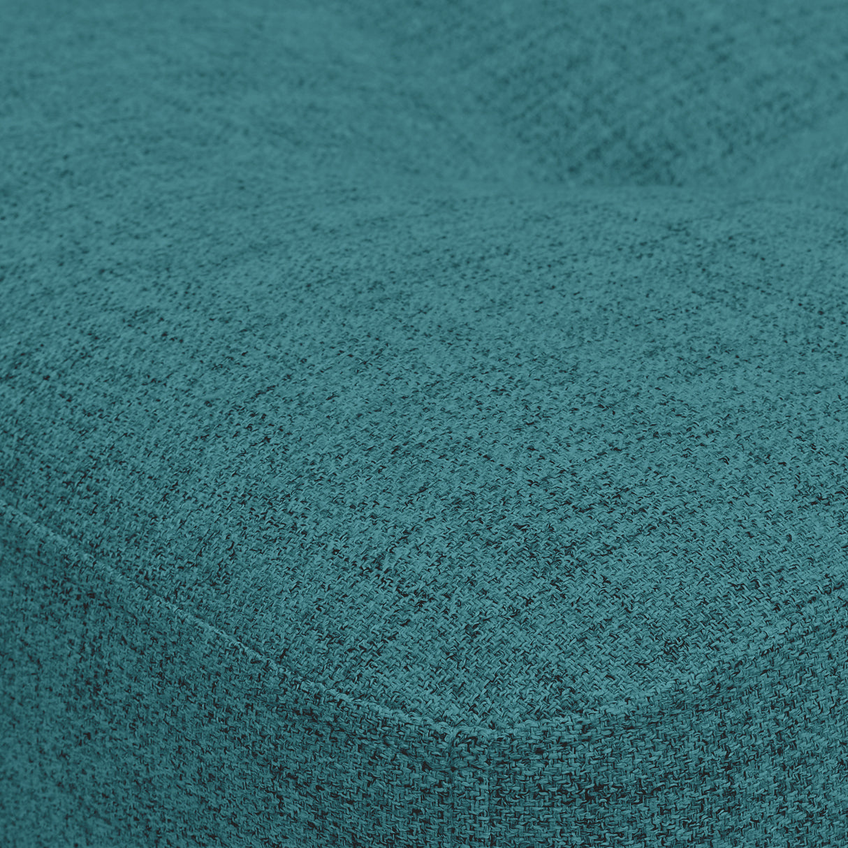 Sofá Cama Porto Petróleo Eureka y Matiz Natural 182x85cm de Tres Puestos Reclinable sin Apoya Brazos