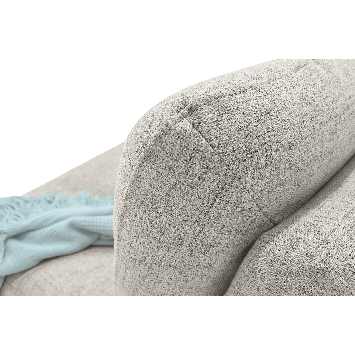 Sofá Toulouse Taupe Dicosta y Matiz Natural 140x80cm de Dos Puestos sin Apoya Brazos