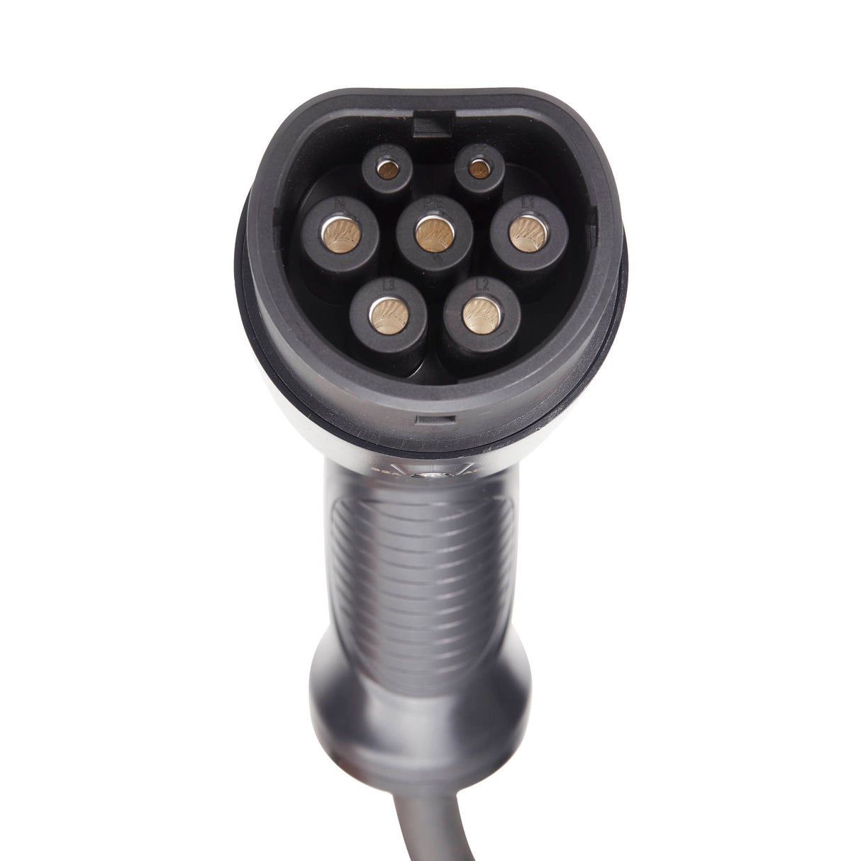 Cargador para Carros Eléctricos Haceb Tipo Europeo Negro 27.5x37.3cm Tipo 2 Nivel 2 de Punto Fijo