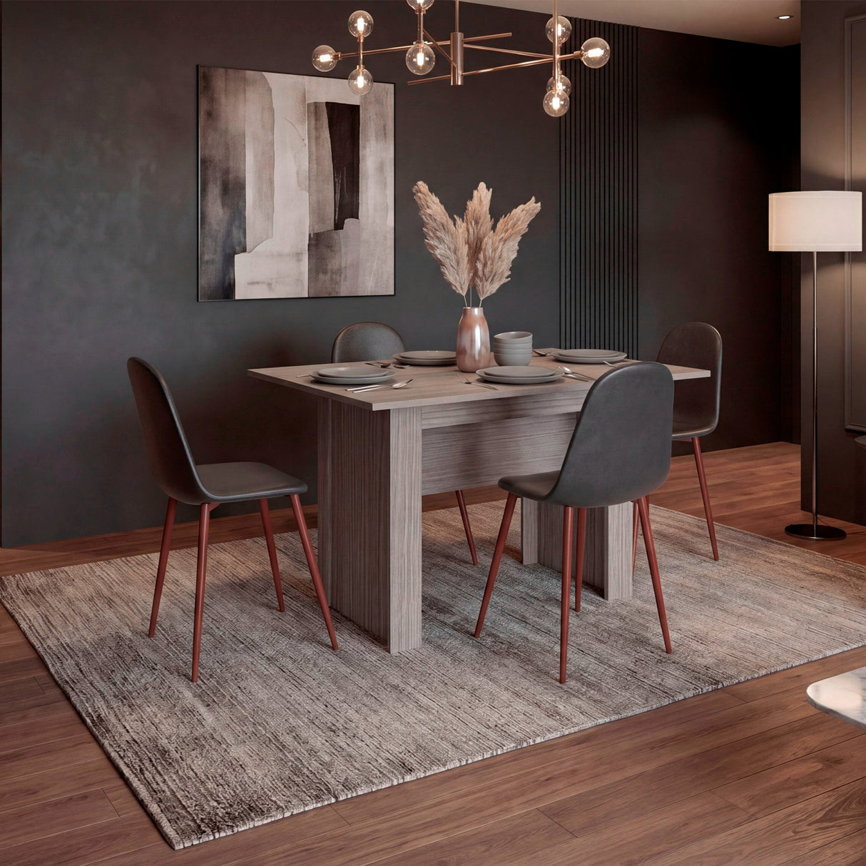 Mesa de Comedor Classic Positano 120x73.9cm Rectangular de Cuatro Puestos sin Sillas