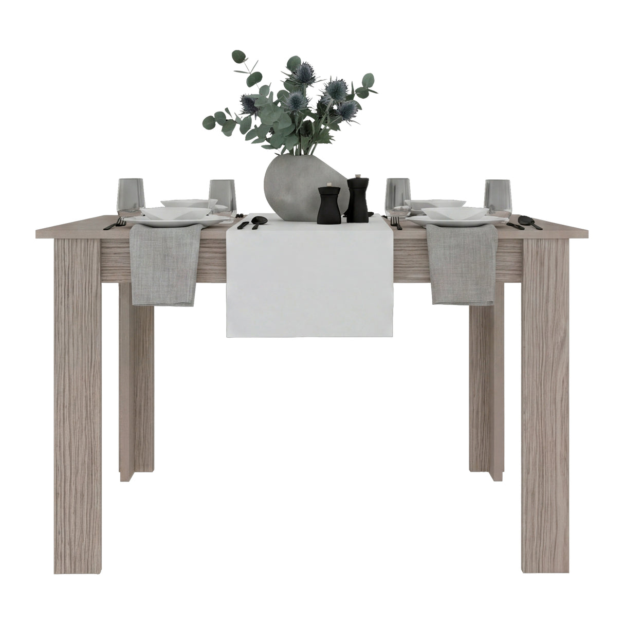 Mesa de comedor Portofino Positano 120x75.6cm Rectangular de Cuatro Puestos sin Sillas
