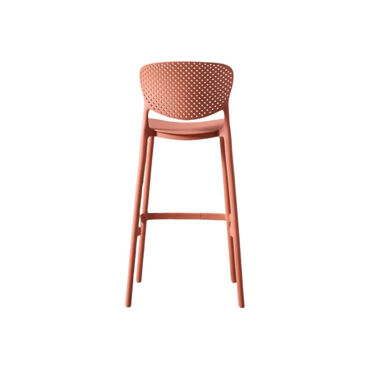 Silla Bar para Exteriores Rio Terracota 49x103cm sin Apoya Brazos y con Espaldar