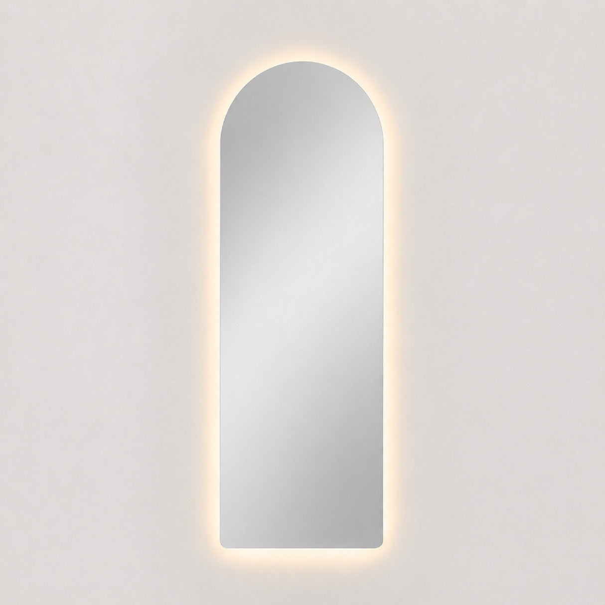 Espejo de Pared Led Verona 50x160cm de Arco Superior Luz Cálida