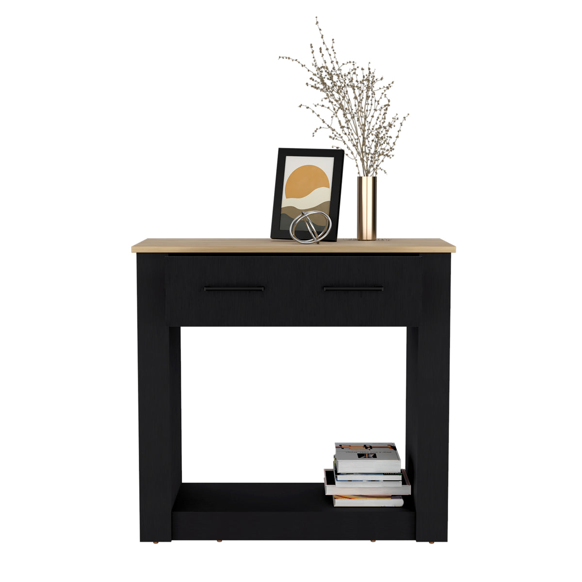 Bifé Pisa Wengue y Fresno 81x76.5cm con Un Cajón