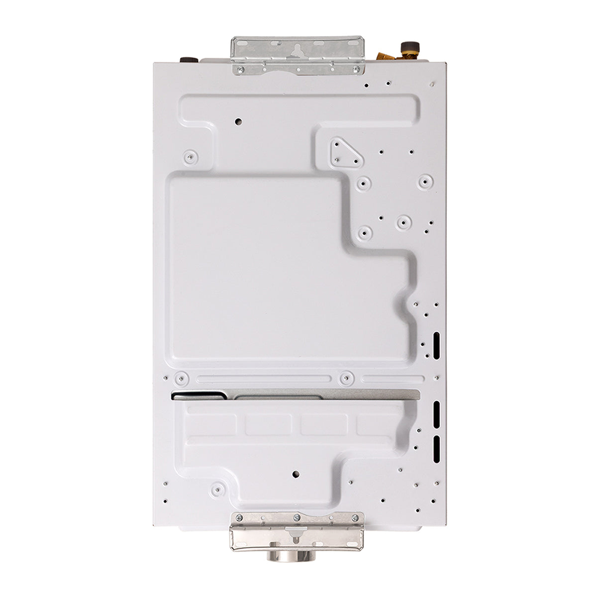 Calentador de Agua Haceb Modulante Blanco 34.5x63cm De Paso Tiro Forzado de 15 Litros