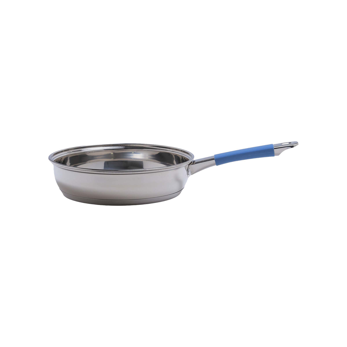 Sartén Home Elements plateado en acero inoxidable antiadherente 29 L