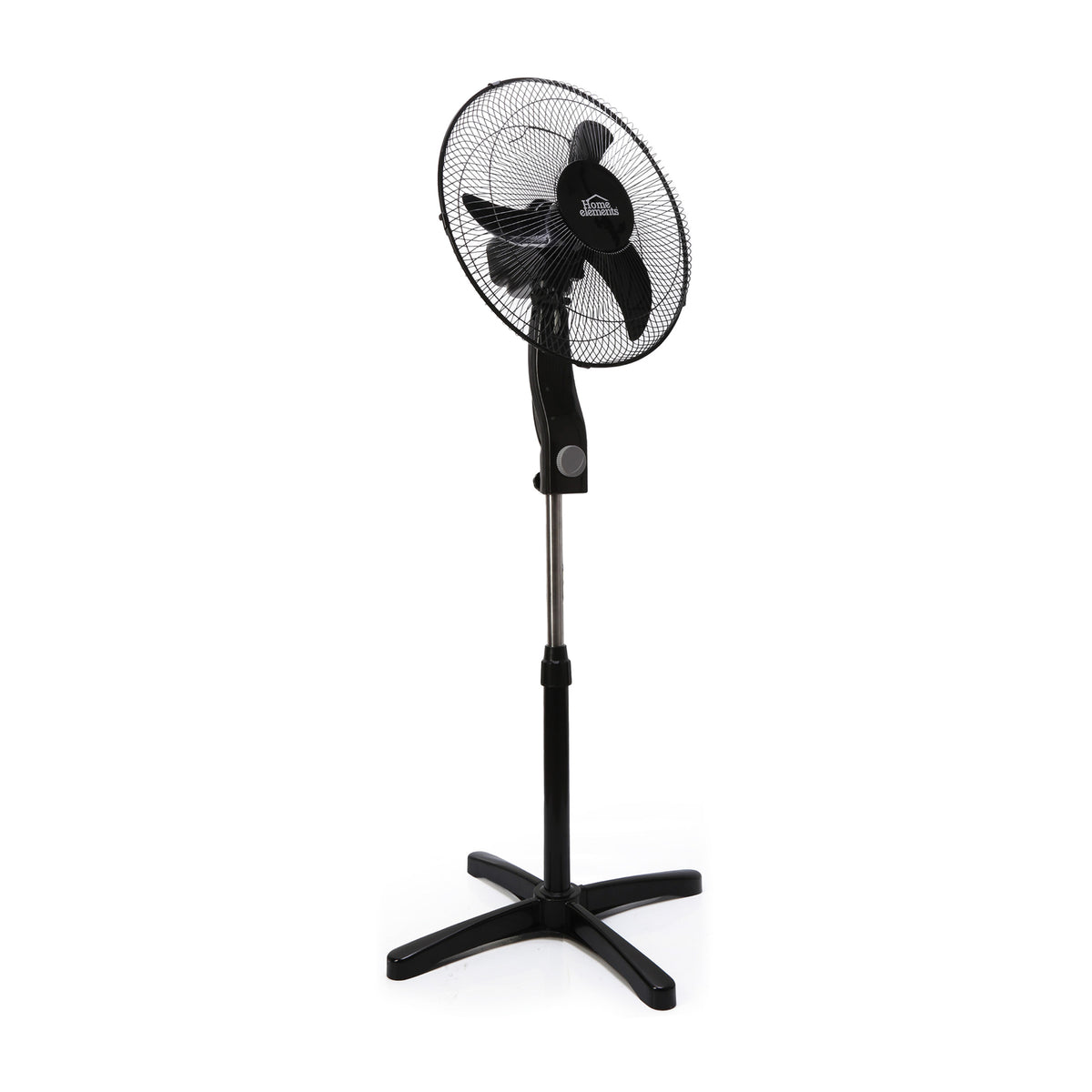 Ventilador de pedestal negro 2 en 1 con Tres Velocidades