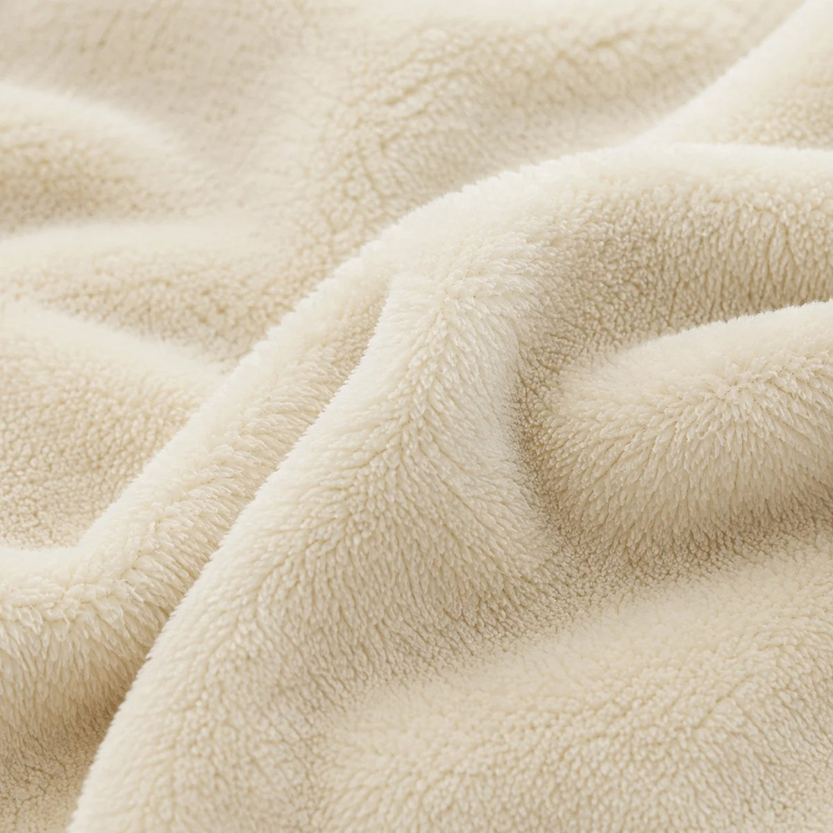 Cobija Ovejera Beige 180x250cm Fondo Entero Térmica