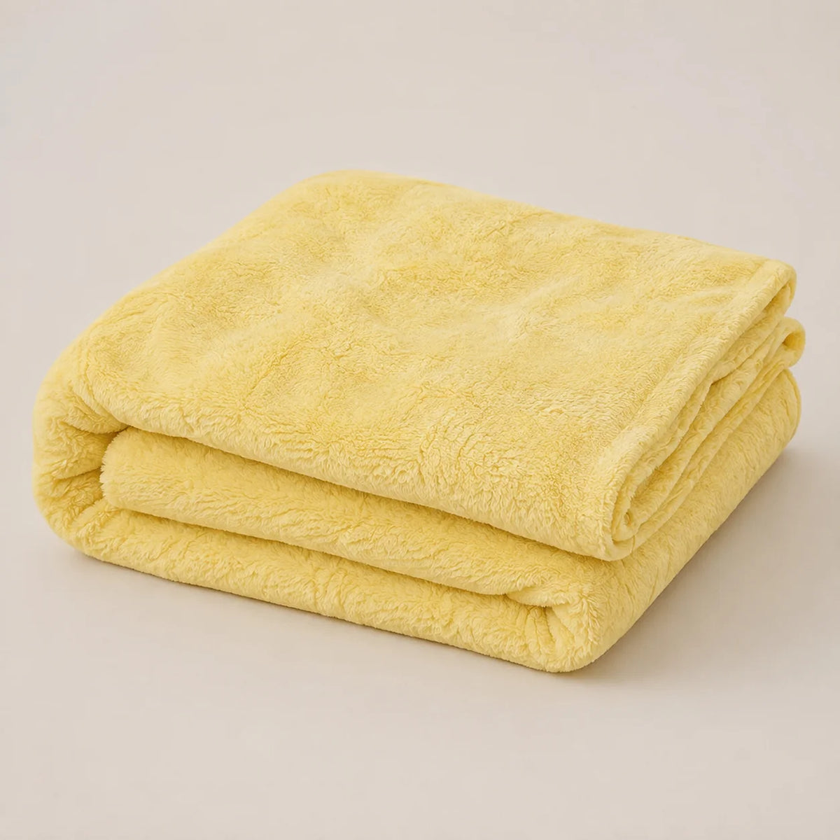 Cobija Piel de Durazno Amarillo 180x200cm Fondo Entero Térmica