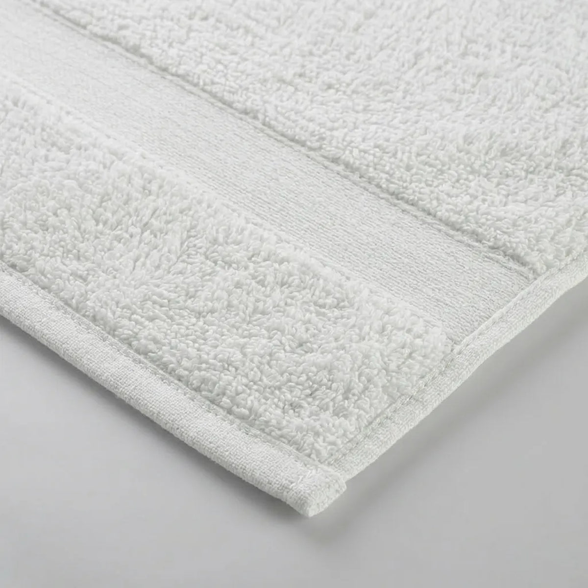 Toalla de manos blanca Elegant 40x70 cm en algodón 100 400 gsm