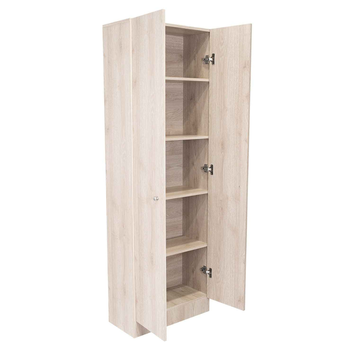 Alacena Flerbruk Ceniza 60 cm con Dos Puertas y Cuatro Entrepaños - Alacenas y Muebles Microondas | Bylmo