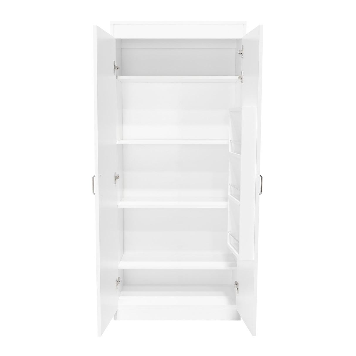 Alacena Varese Blanco 70x160.7cm con Dos Puertas - Muebles Organizadores | Bylmo