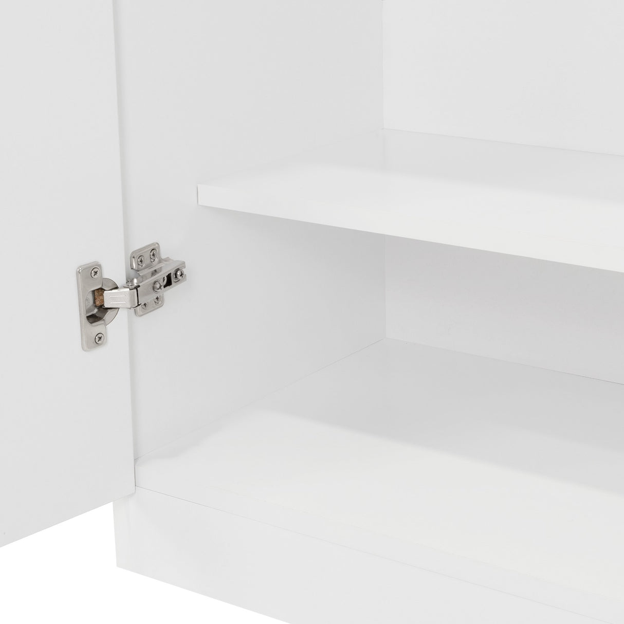 Alacena Varese Blanco 70x160.7cm con Dos Puertas - Muebles Organizadores | Bylmo