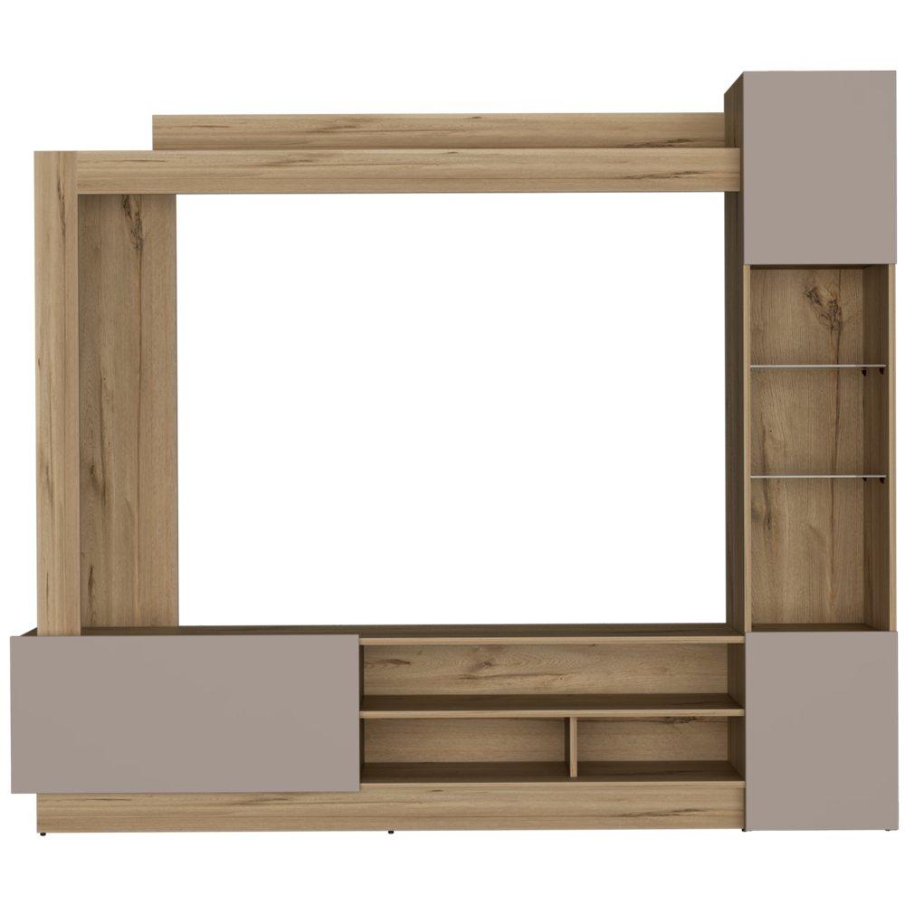 Combo Centro Nizza Duna Taupe y Arrimo Rovere - Bylmo