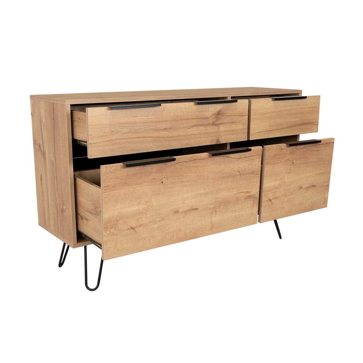 Cómoda Concept Duna 120x120cm De Dos Hileras con Dos Cajones - Cajoneras y Comodas | Bylmo