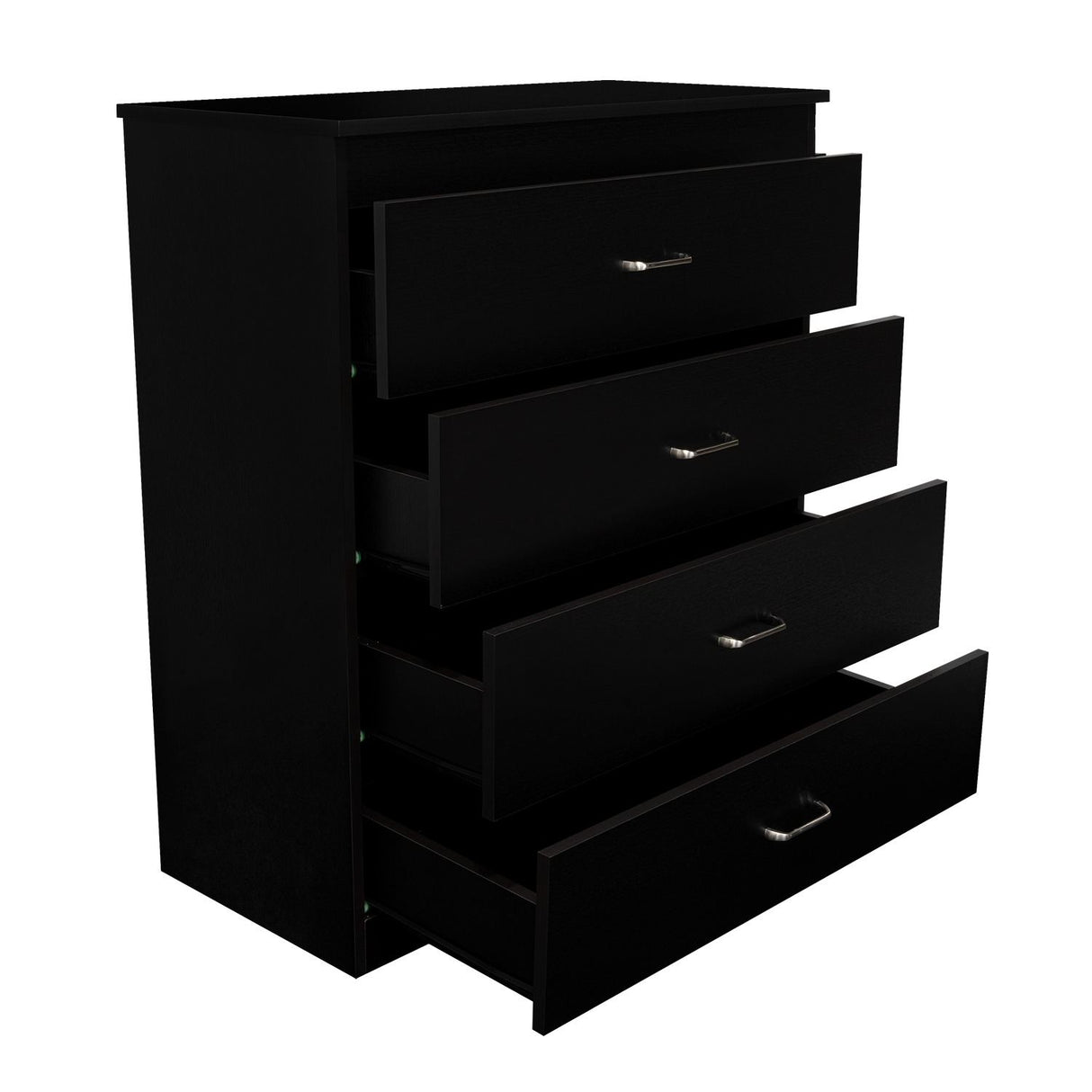 Cómoda Santino Wengue 80x91.1cm De Cuatro Hileras con Cuatro Cajones - Cajoneras | Bylmo