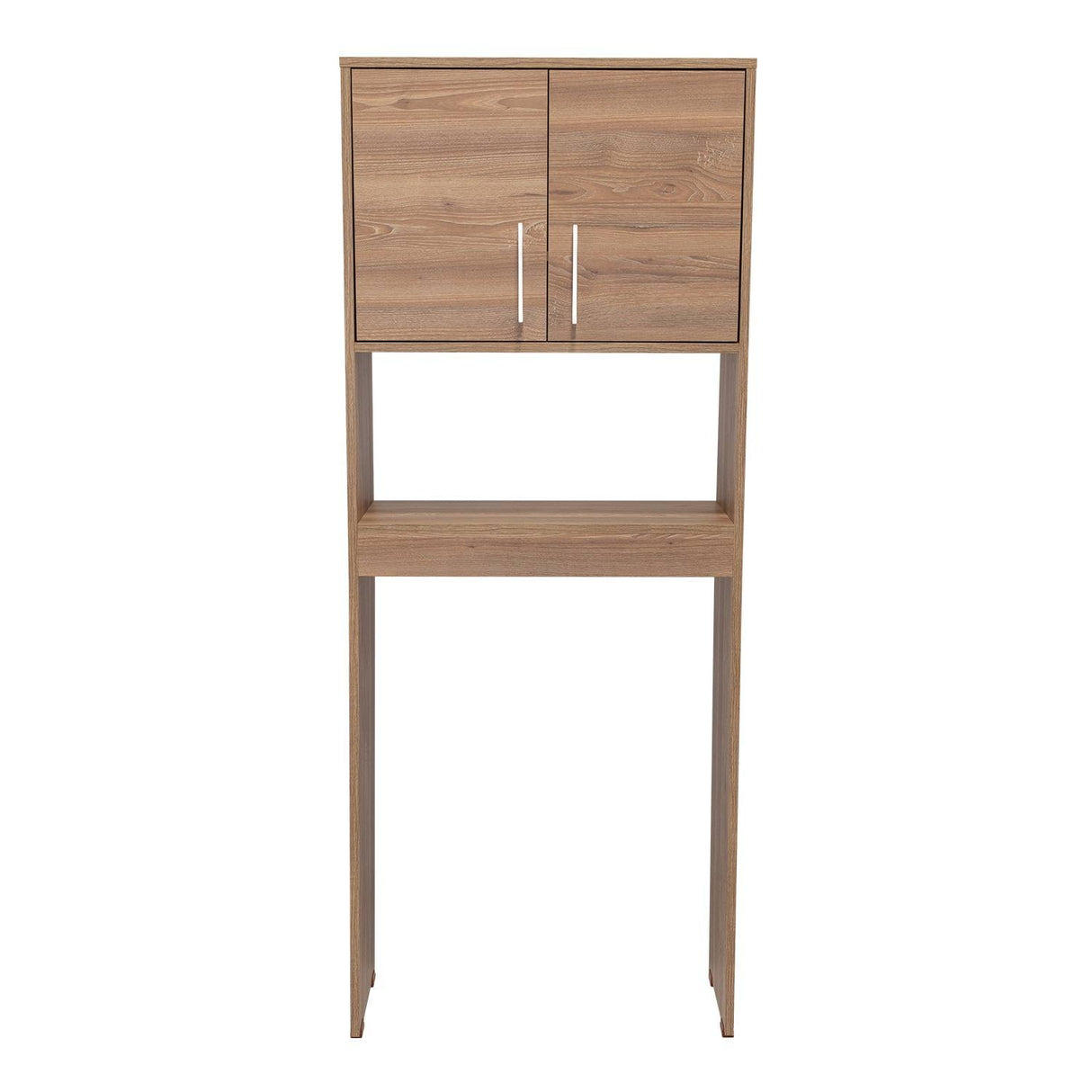 Optimizador de Baño Barcelona Miel 63x160cm sin Cajones y con Un Entrepaño - Gabinetes | Bylmo