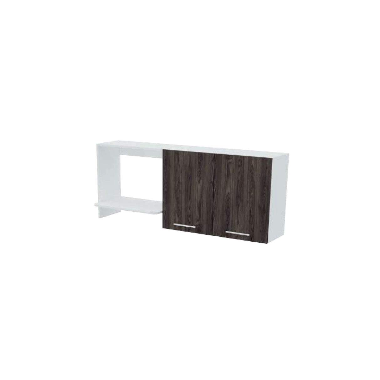 Mueble Superior Sareni Para Lado Derecho Coñac 120 cm con Locero sin Campana - Muebles Superiores | Bylmo