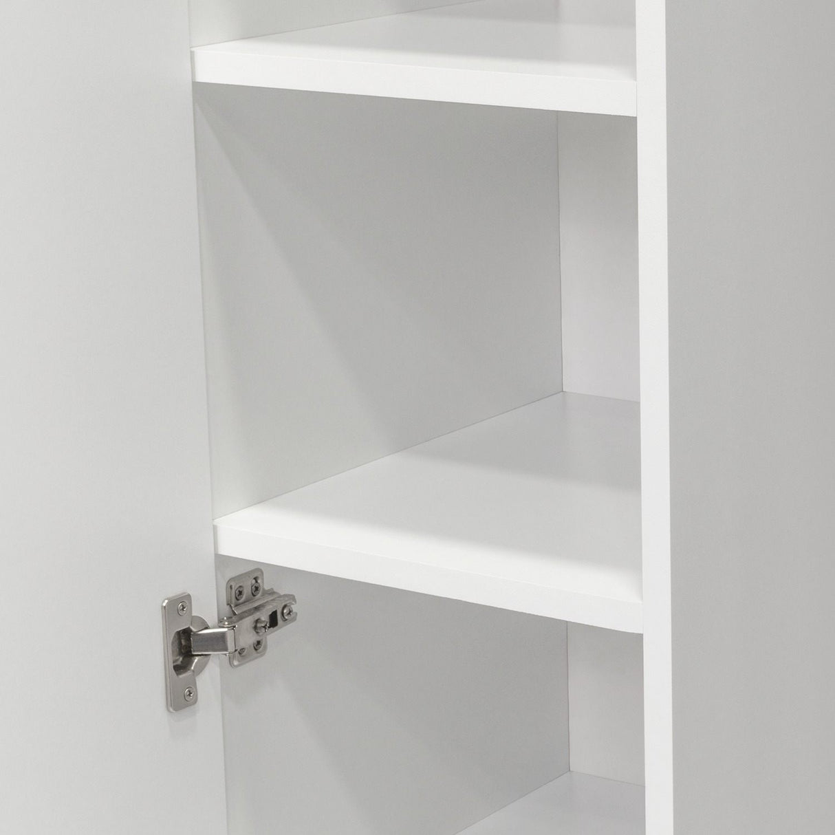 Mueble de Aseo Nala Blanco 51x181.1cm con Dos Puertas - Muebles Organizadores | Bylmo