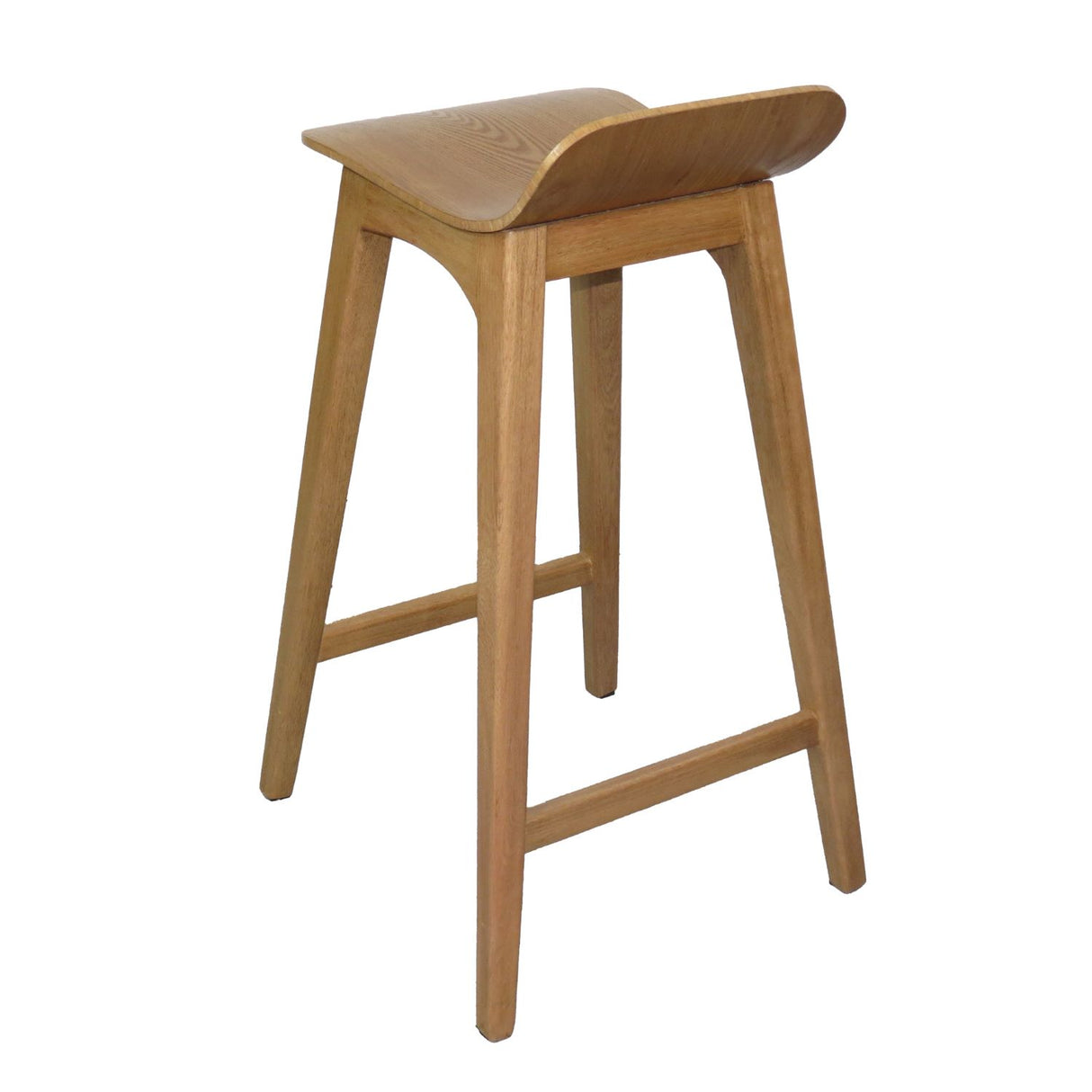Silla Madrid Madera 43x70cm Asiento Cuadrado con Espaldar - Sillas y Butacos | Bylmo