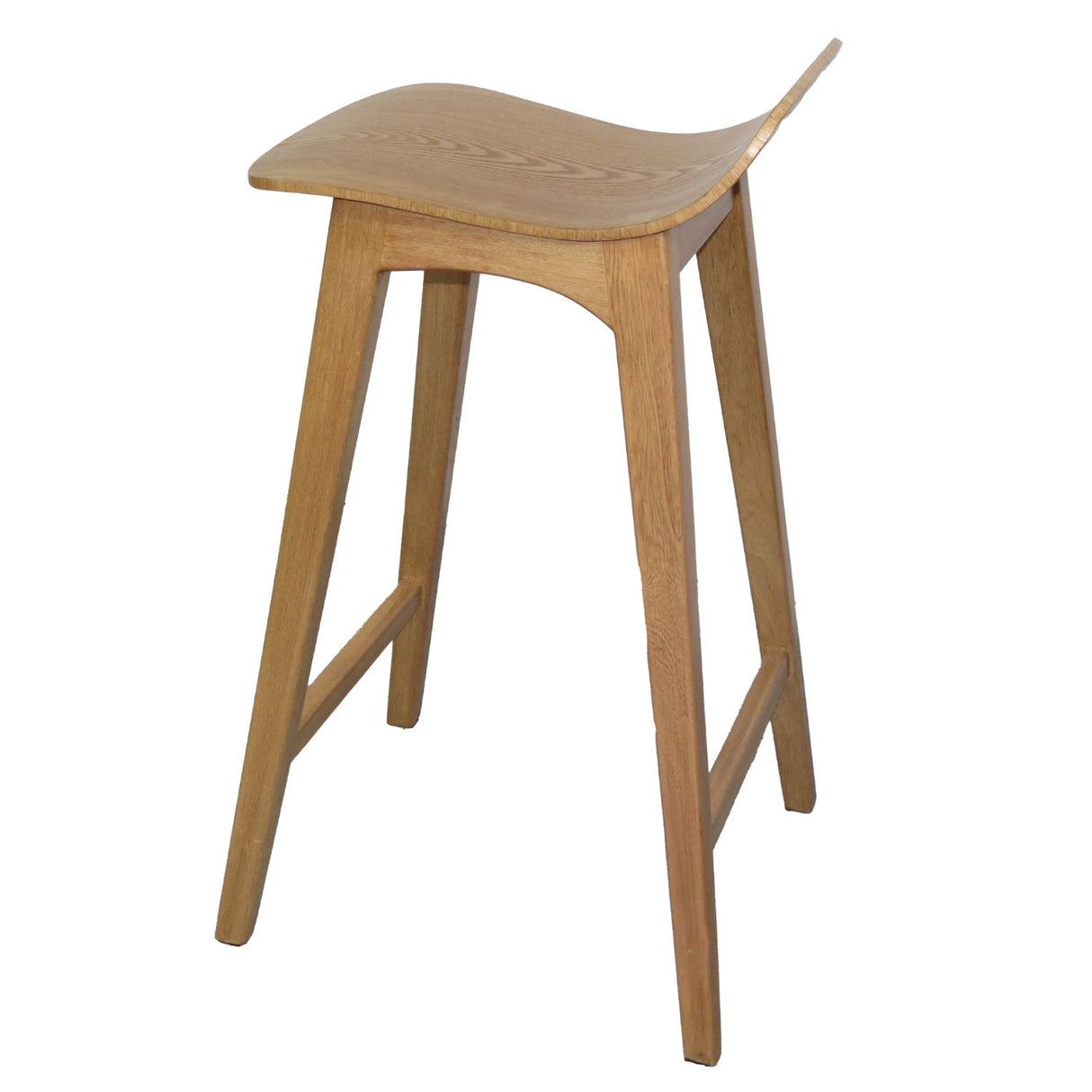 Silla Madrid Madera 43x70cm Asiento Cuadrado con Espaldar - Sillas y Butacos | Bylmo