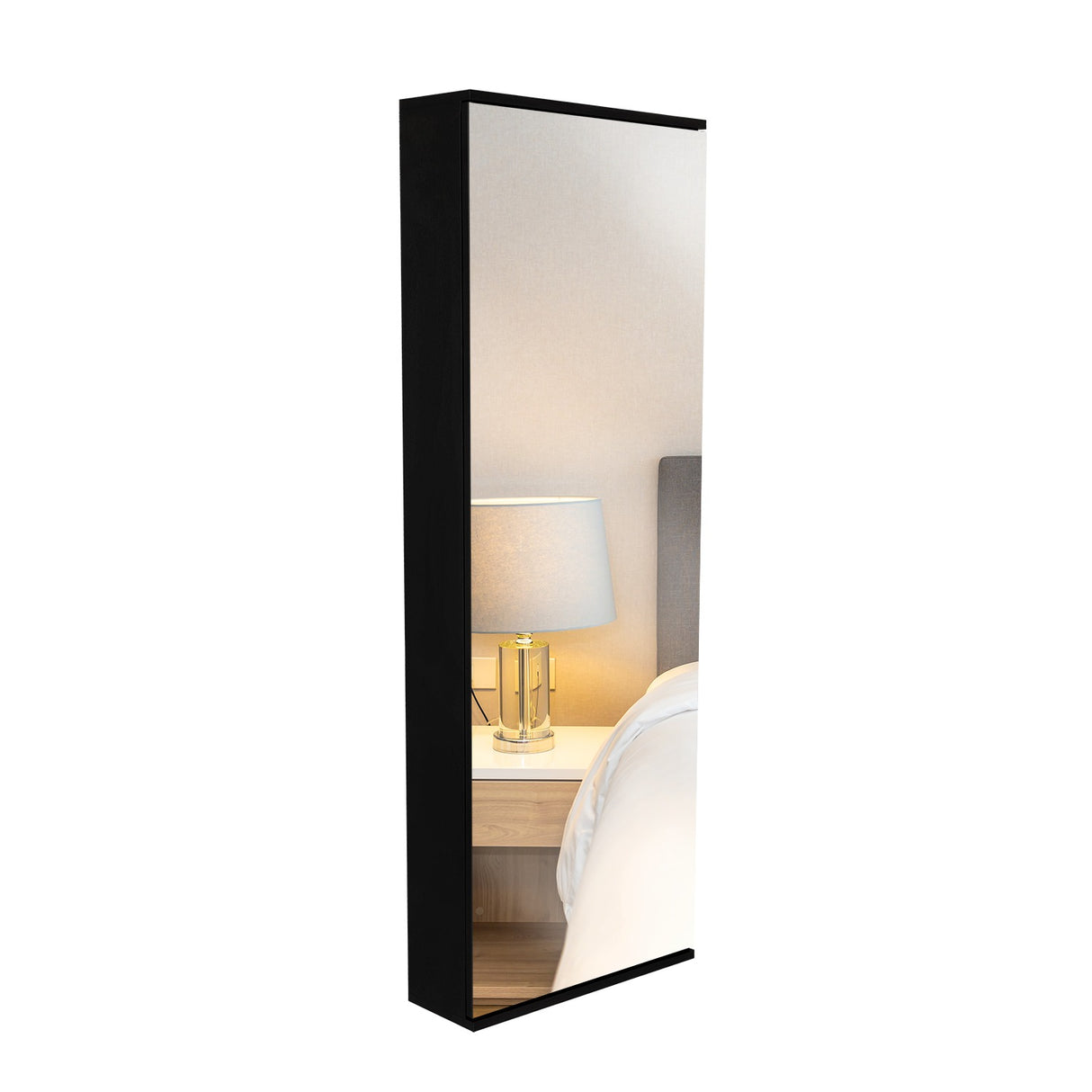 Zapatero de Pared Leto Wengue 47x138cm Vertical de Cinco Niveles para Diez pares de Zapatos - Closets | Bylmo