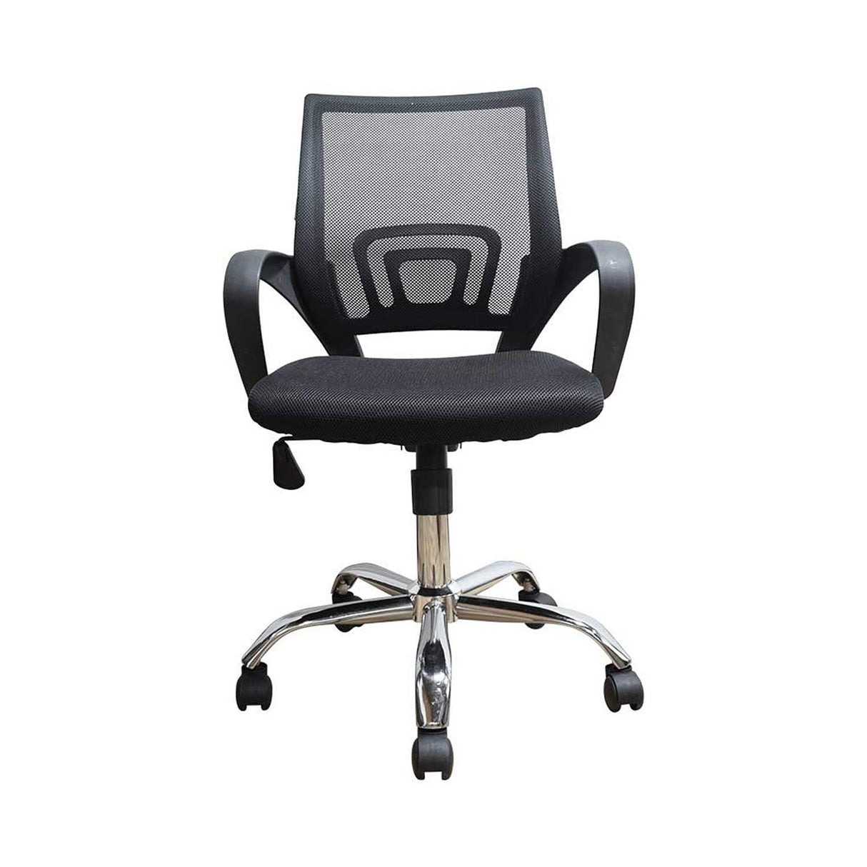 Silla Ejecutiva Libertad Negro 47 x 49 cm con Brazos - Sillas de Oficina | Bylmo