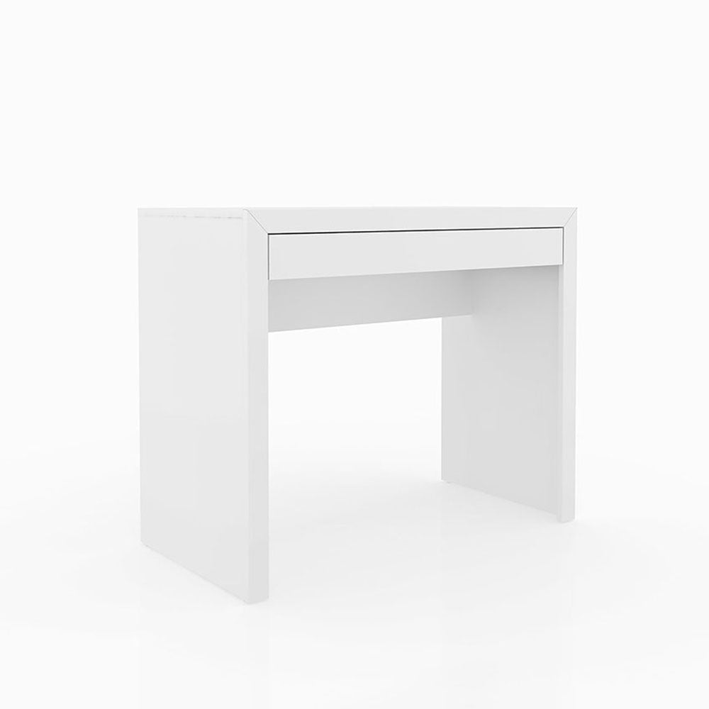 Escritorio Tokio Blanco 90x75cm Con Un Cajón - Escritorios y Archivadores | Bylmo