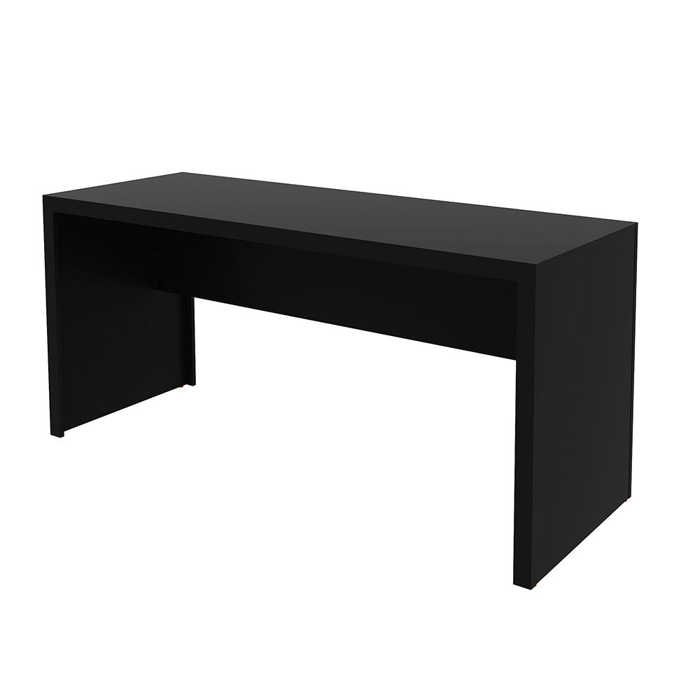 Escritorio Lima Negro 163x74.5cm sin Cajones - Escritorios y Archivadores | Bylmo