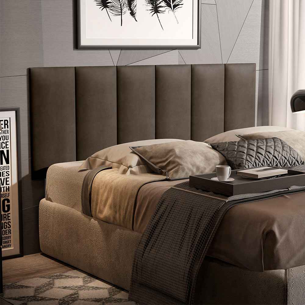 Cabecera Paris Doble 140 cm Cafe - Camas | Bylmo