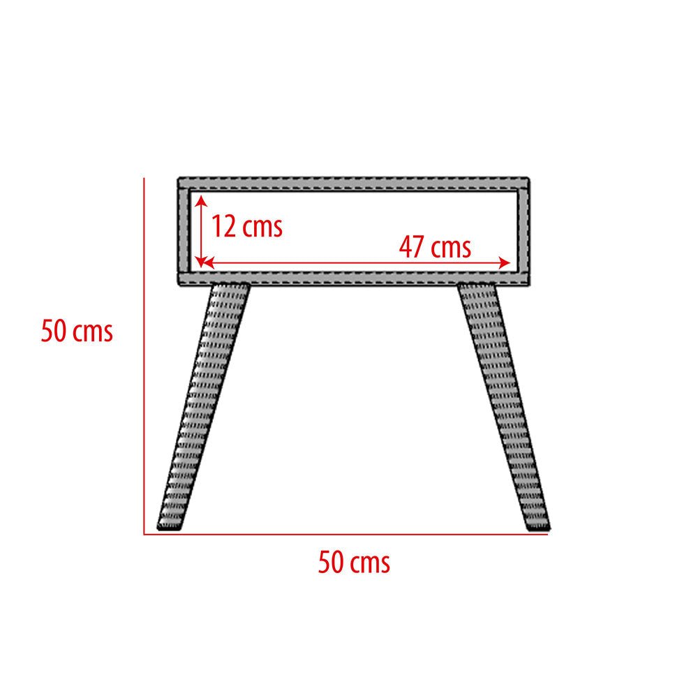Mesa de Noche x 2 Cosme Duna 50 cm - Mesas de Noche | Bylmo