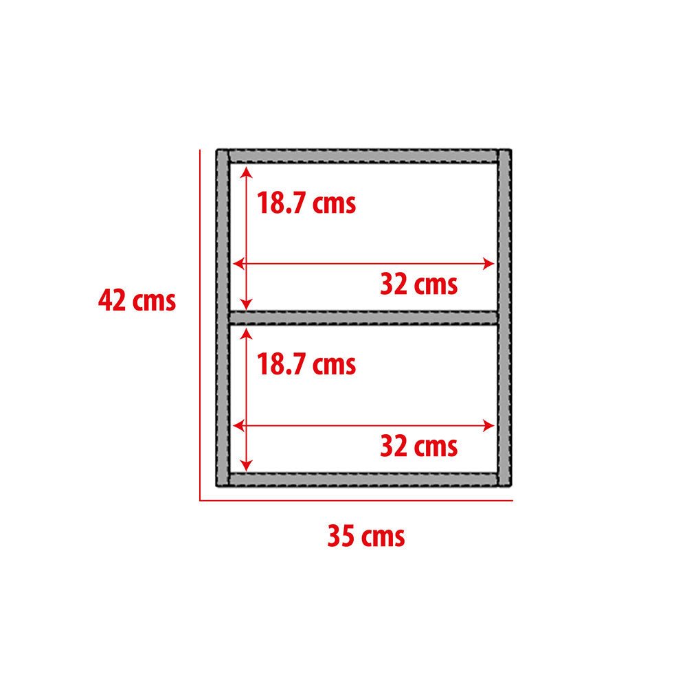 Mesa de Noche x 2 Radom Duna 35 cm - Mesas de Noche | Bylmo