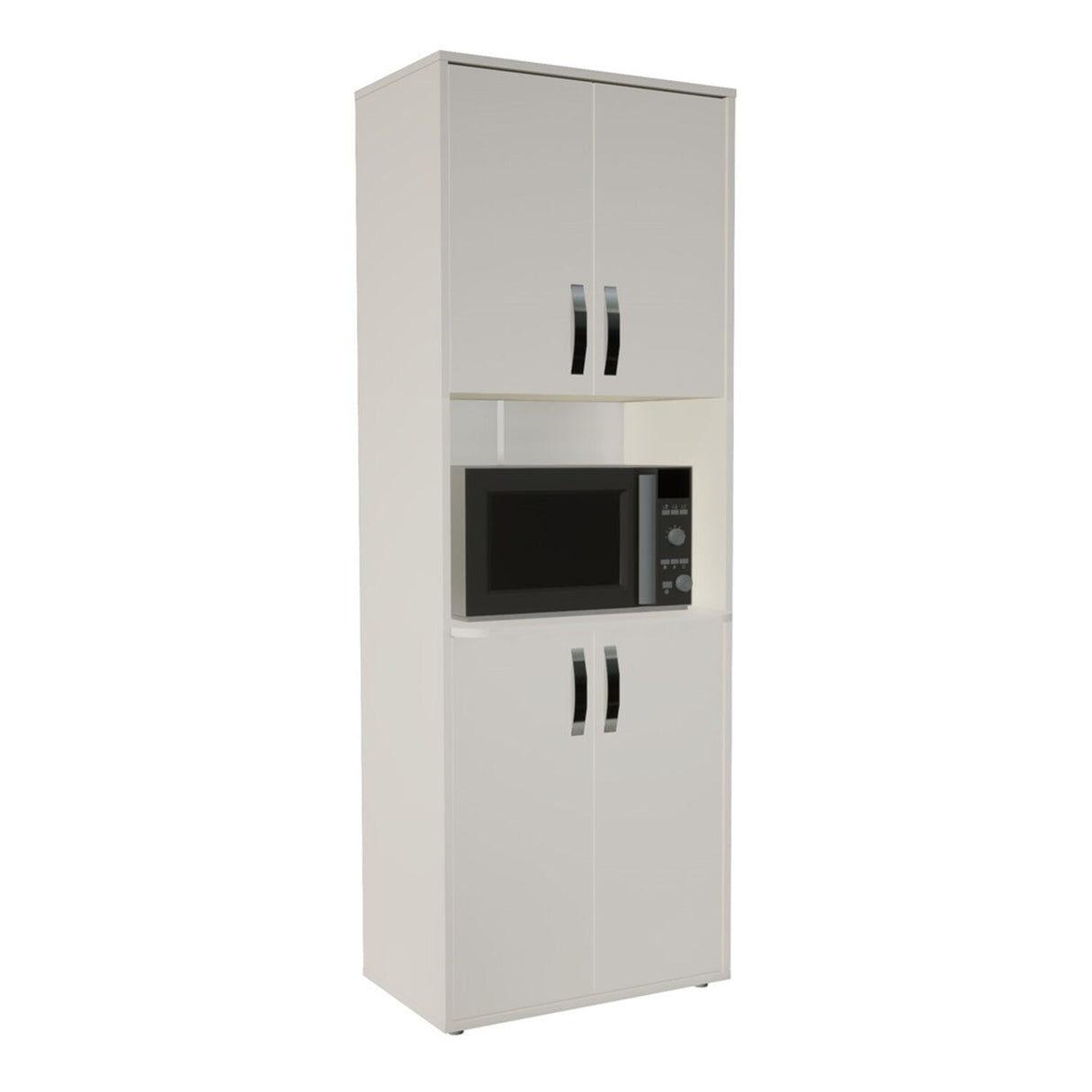 Mueble Auxiliar de Cocina Lyon Blanco 60x170cm Moderno