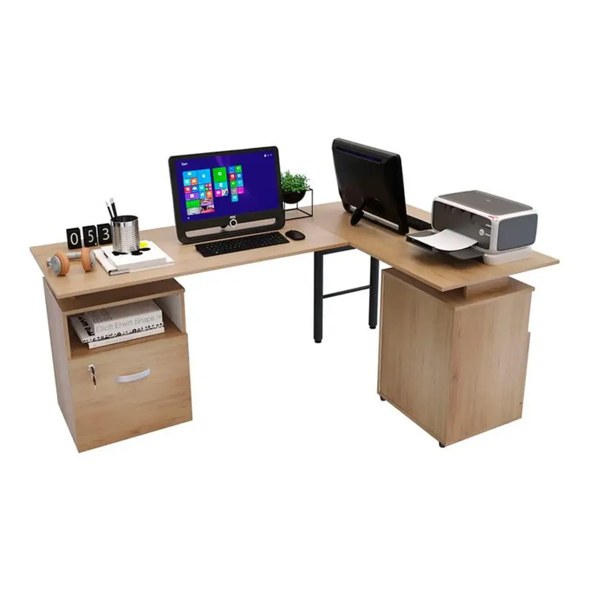 Centro de Computo Asturias 181.1x72.5 cm Rovere Transformable